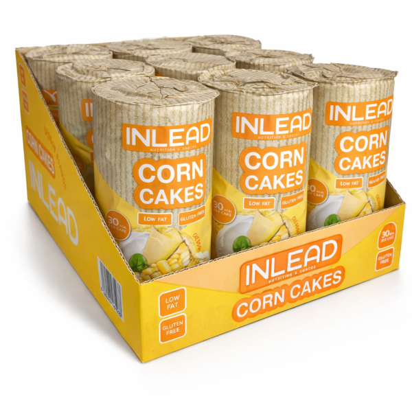 Corn Cakes Box (12x120g), Inlead Nutrition