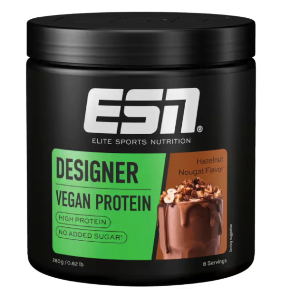 Vegan Designer Protein (280g) - MHD 28.02.26, ESN Hazelnut-Nougat