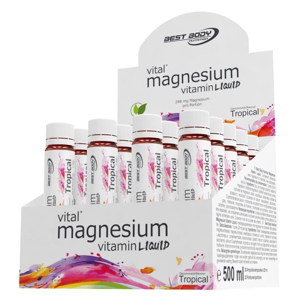 Magnesium Shots (20x25ml), Best Body