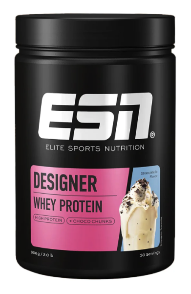 Designer Whey (908g Dose), ESN White Chocolate Pistachio