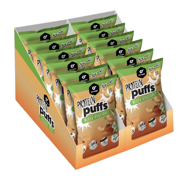 Protein Puffs (12x50g), GoFitness Nutrition