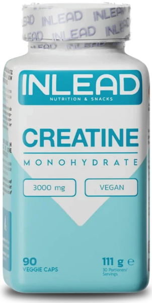 Creatine Monohydrate (90 Caps), Inlead Nutrition