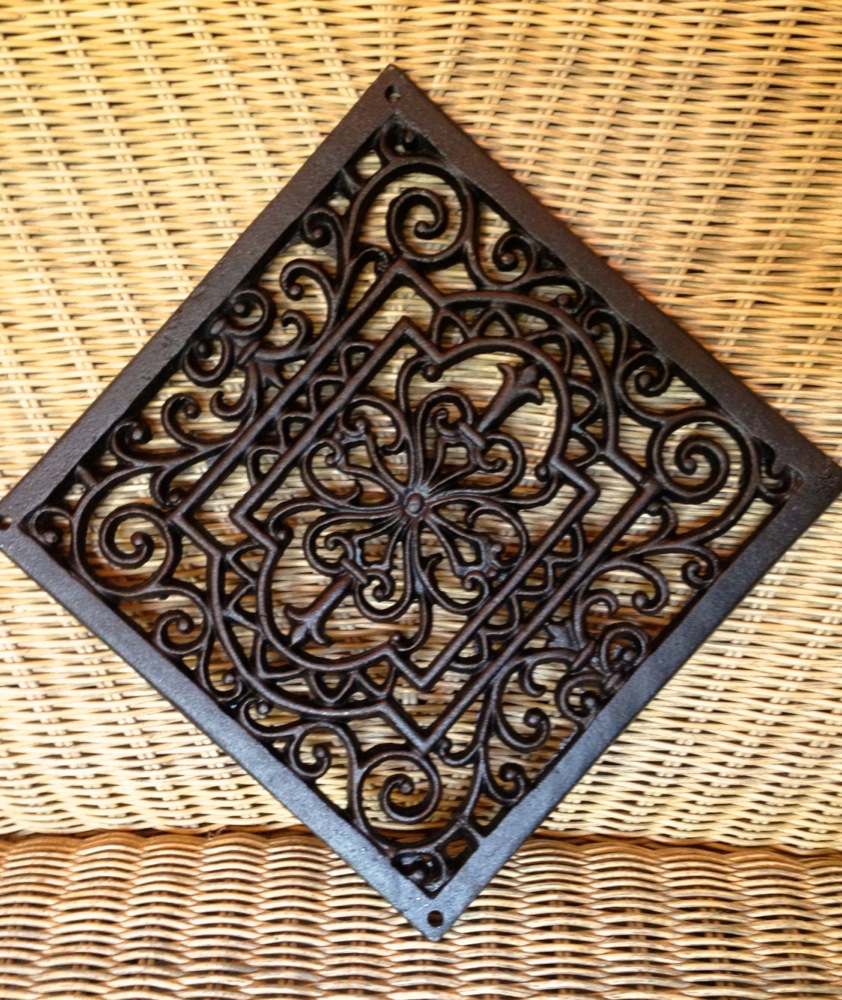 Gitter Quadrat Warmluftgitter, Ofen-Dekoration, Lüftungsgitter, Kamin Luftgitter