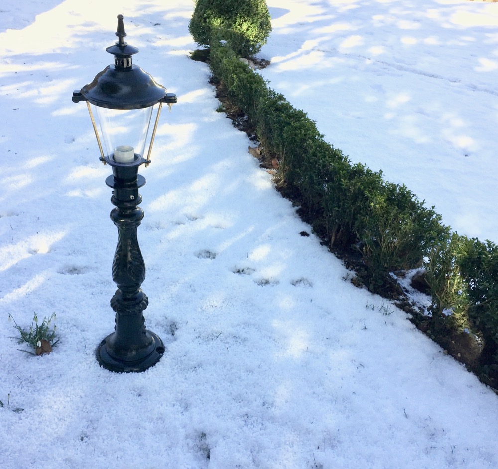 Niedrige Garten Lampe Aussenleuchte Gartenweg Draussenlampe Standlampe - H.89 cm