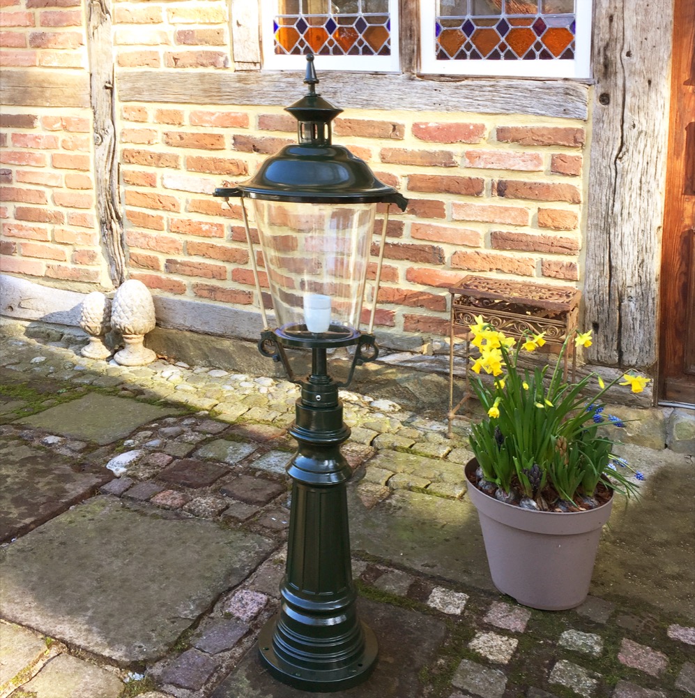 Wege Aussenlampe Vintage Lampe Garten - Mediterrane Aussenleuchte - H.107 cm