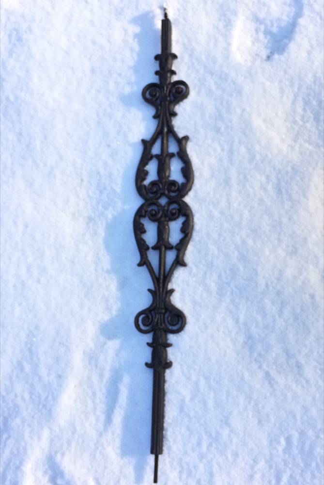 Geländerstäbe antike Treppen, französischer Balkon Geländer historisches Denkmal