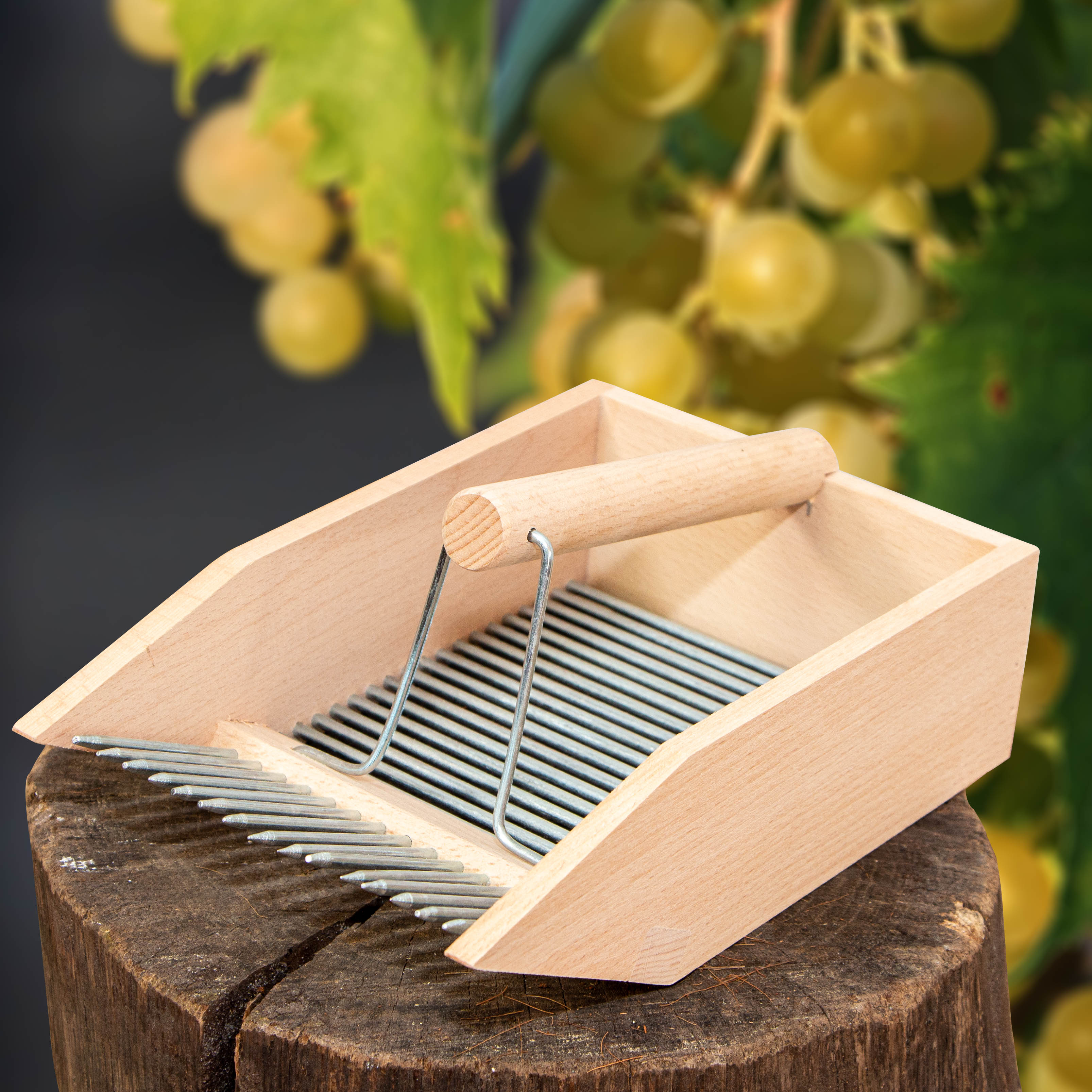 Beerenpflücker, Pflückhilfe, Dekoration, aus Holz