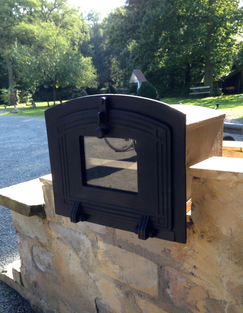 Pizzaofen Backröhre Ofen zum Brotbacken, Holzbackofen Brotofen indirekt beheizt