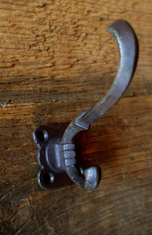 Garderobenhaken, nach alter Kunst, kleine Haken für antike Garderobe