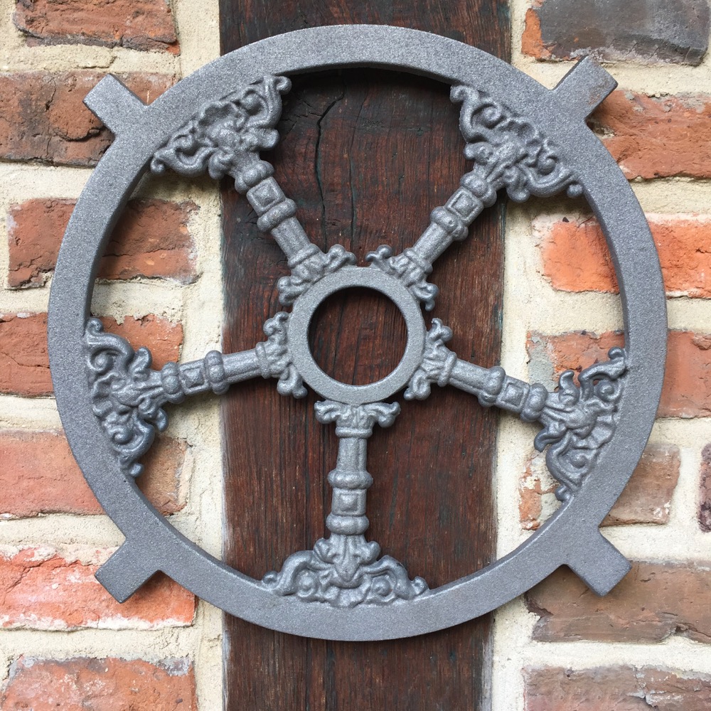 Rundes Fenster Antik * Giebelo * Kombüsenfenster Eisen Fenster Giebel Garage