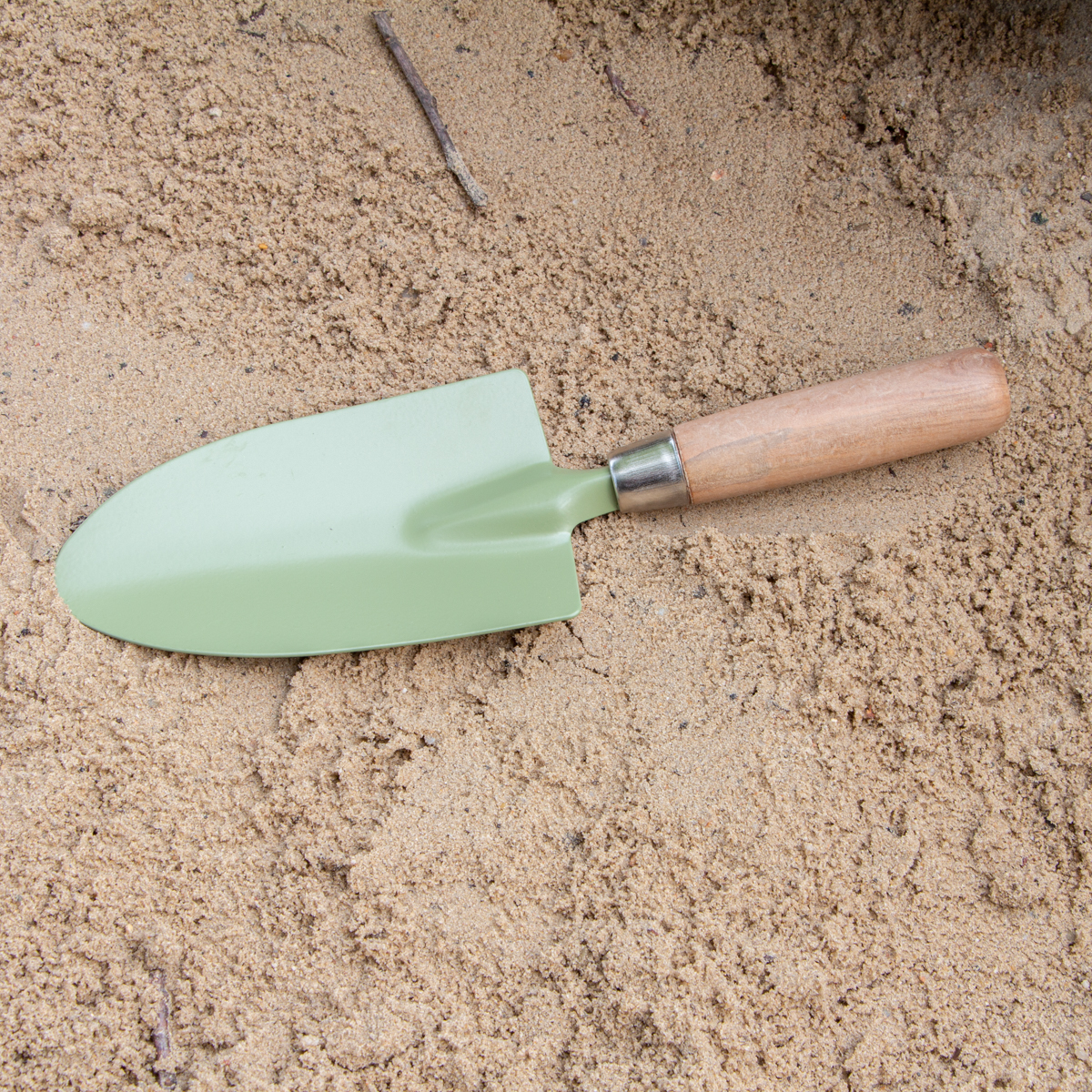 Schaufel für Kinder, Gartengerät | Eisen, Dunkelgrün | H3,0xB27,5cm