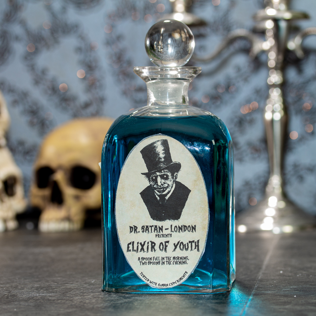 'Elixier of Youth' Fläschchen, Halloween Deko, Fantasy, Groß
