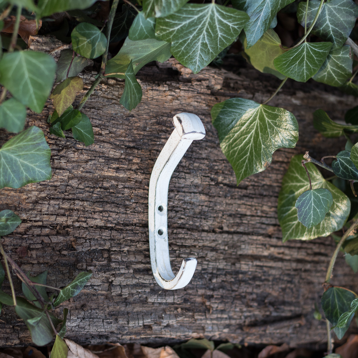 Rustikaler Haken im Vintage-Look, alter Schmiedeeisen Nagel - Garderobenhaken