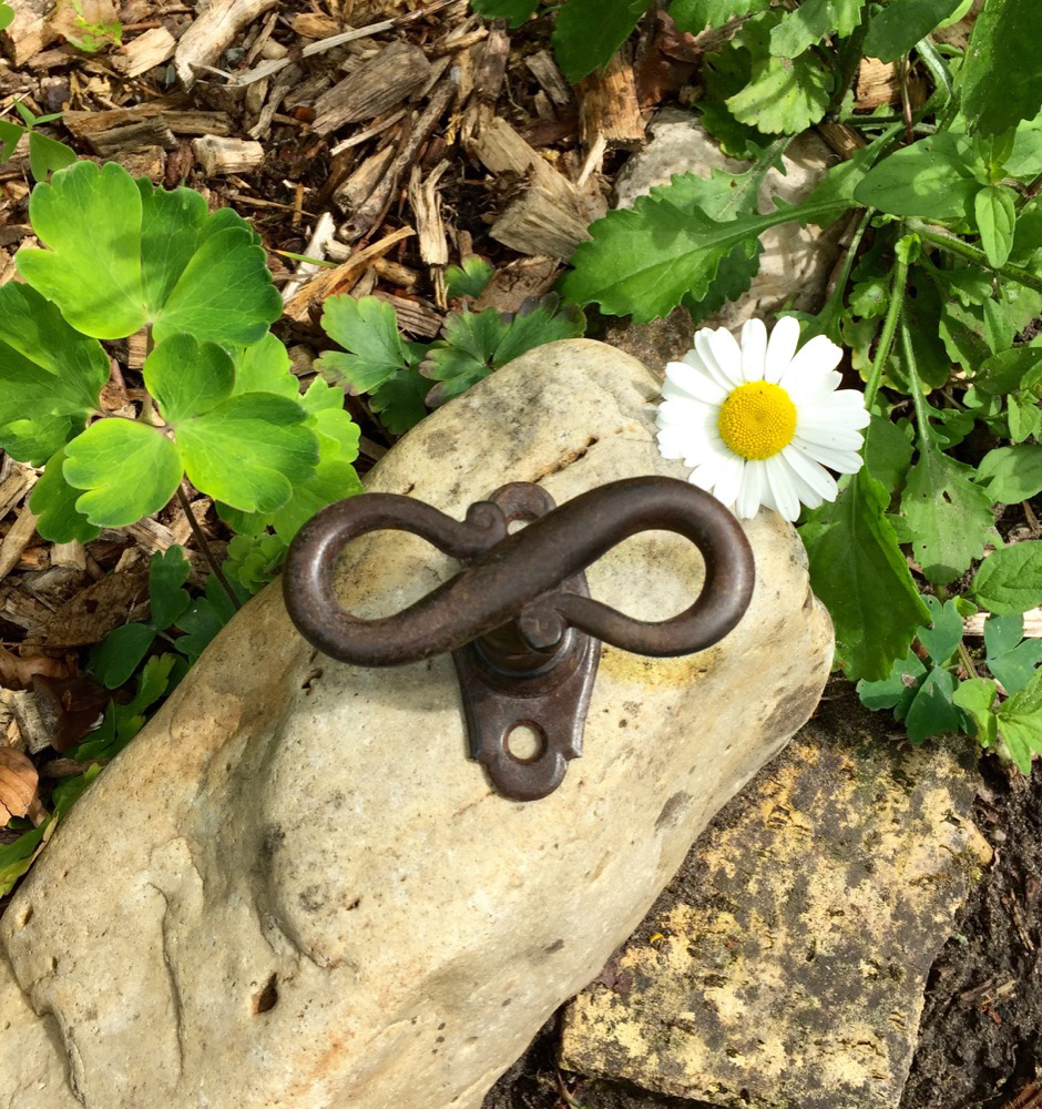 Fenstergriff, Fensterolive antik, Fenster Oliven antike Fensterbeschläge Griffe