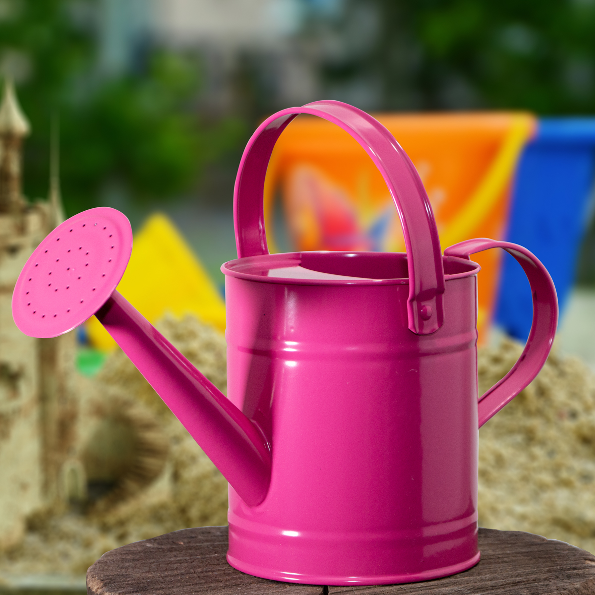Kindergiesskanne, Eisen, Pink, Giesskanne, Kanne für Sandkasten