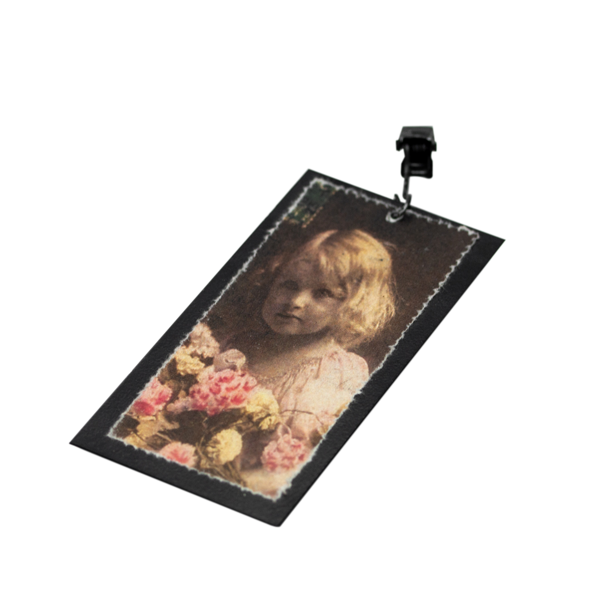 Metallschild, Mädchen 3, Dekoration, wie antikes Motiv