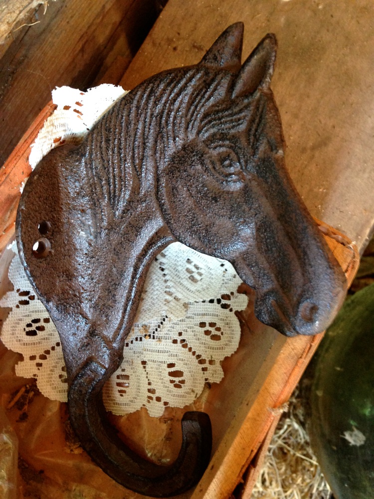 Haken Pferd - stabiler Kleiderhaken für Wandgarderobe oder Haken für Handtücher