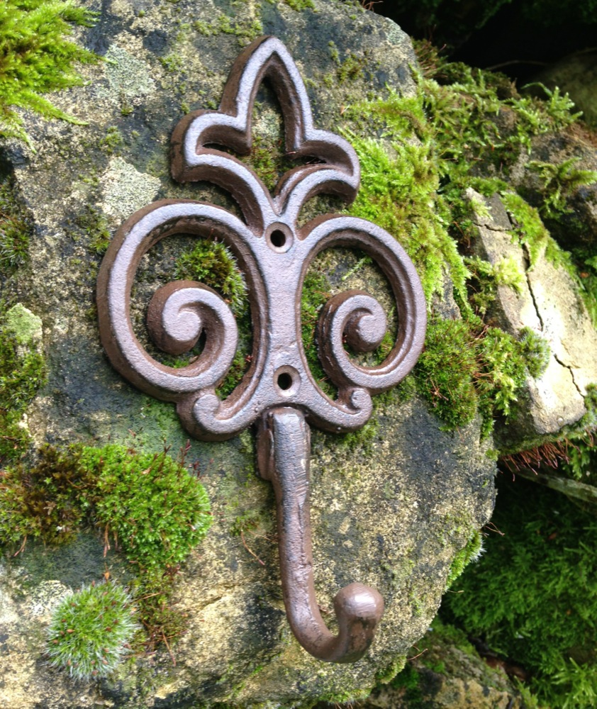 Garderobenhaken  Antik-Haken für Kleidung, stabile Haken für Flur-Garderobe