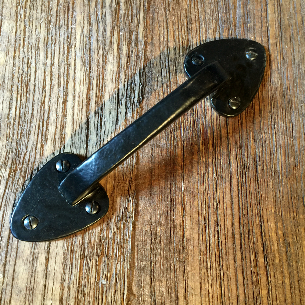 Griff schwarz für Schranktüren, Vintage Türgriffe Möbel Retro Stil - Möbelgriffe