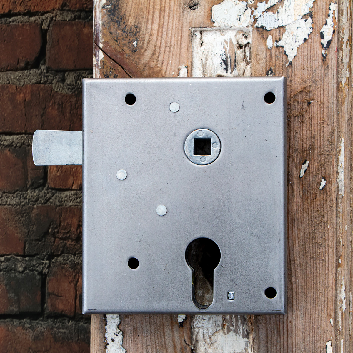 Kastenschloss für Zylinderschloss, Türbeschlag für links zu öffnende Tür