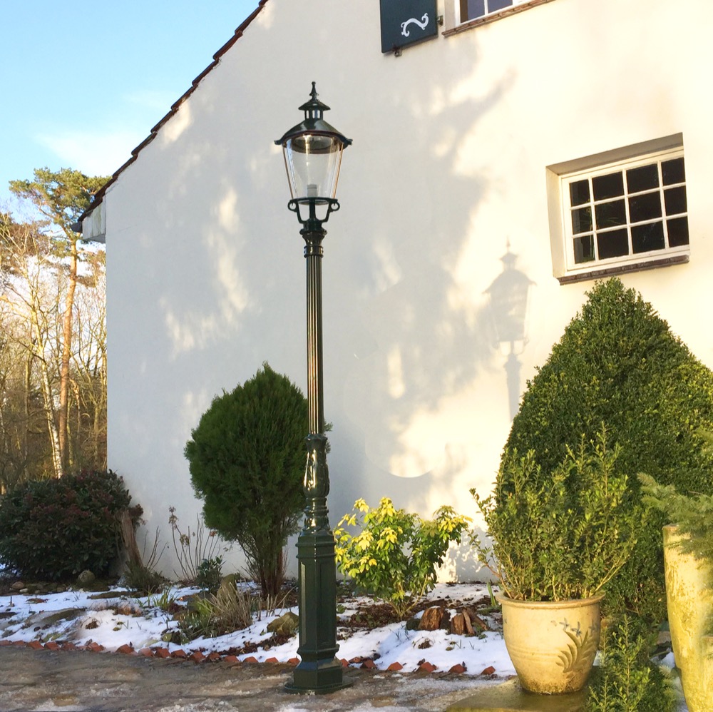 Lampe Eingang Standlampe Vorgarten Aussenleuchte Einfahrt Beleuchtung - H.270 cm