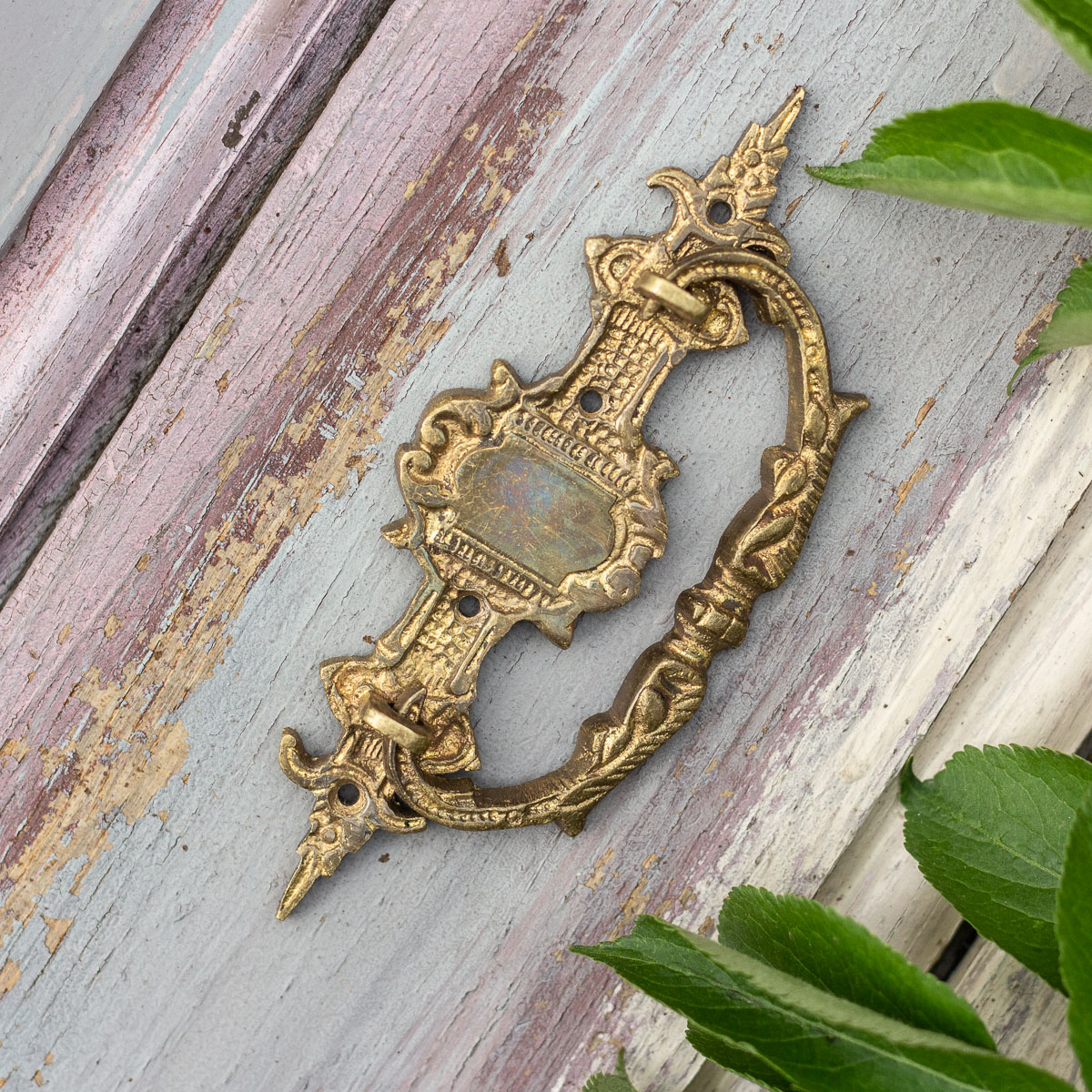 Schubladengriff, Möbelgriffe, Hängegriff für Kommode, Antik-Messing