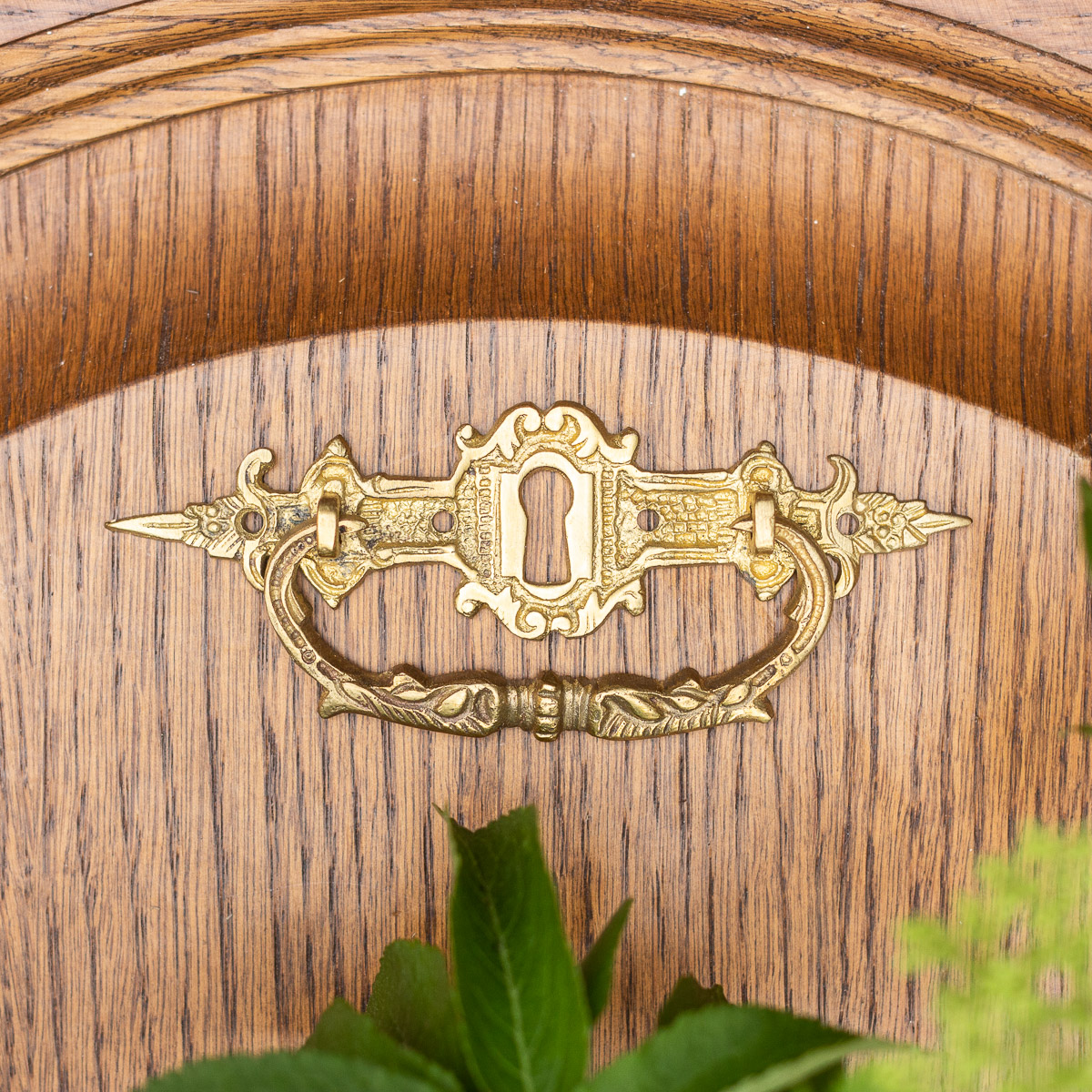 Schubladengriff, Möbelgriffe mit Schlüsselloch, Hängegriff für Kommode, Antik