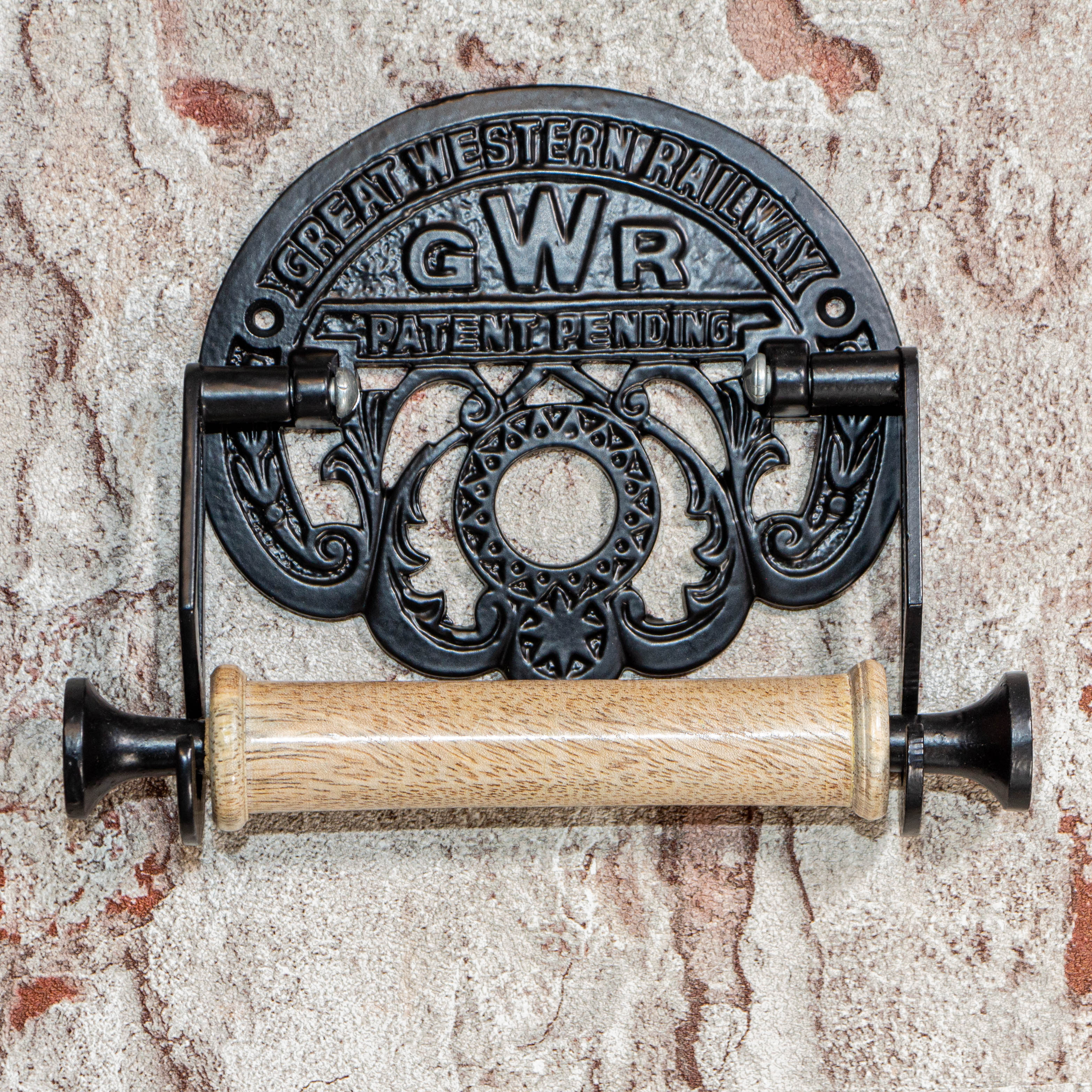 WC Papierrollenhalter, Eisenbahn, Toilettenpapierhalter, Toilettenrollenhalter