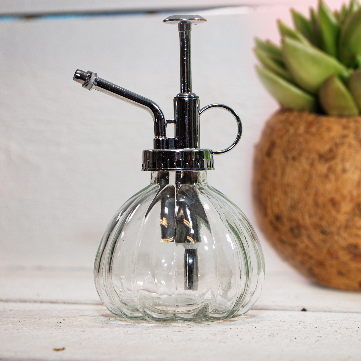 Sprühpistole aus Glas, Blumensprüher | Glas| H 16,0 x B 11,0 cm
