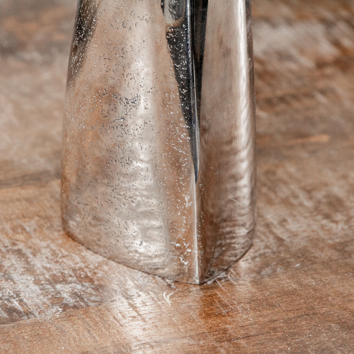 Rehbüste, Dekoration, Chabby Chic | Aluminium, Silber | H 26,5 x B 7,0 cm