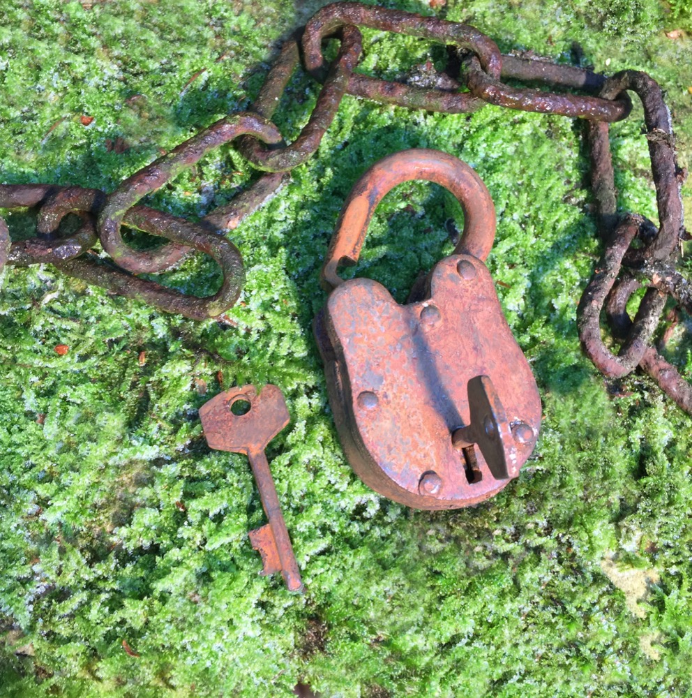 Freundschaftsschloss Vorhängeschloss Antik Schlösser- Bügelschloss Handarbeit