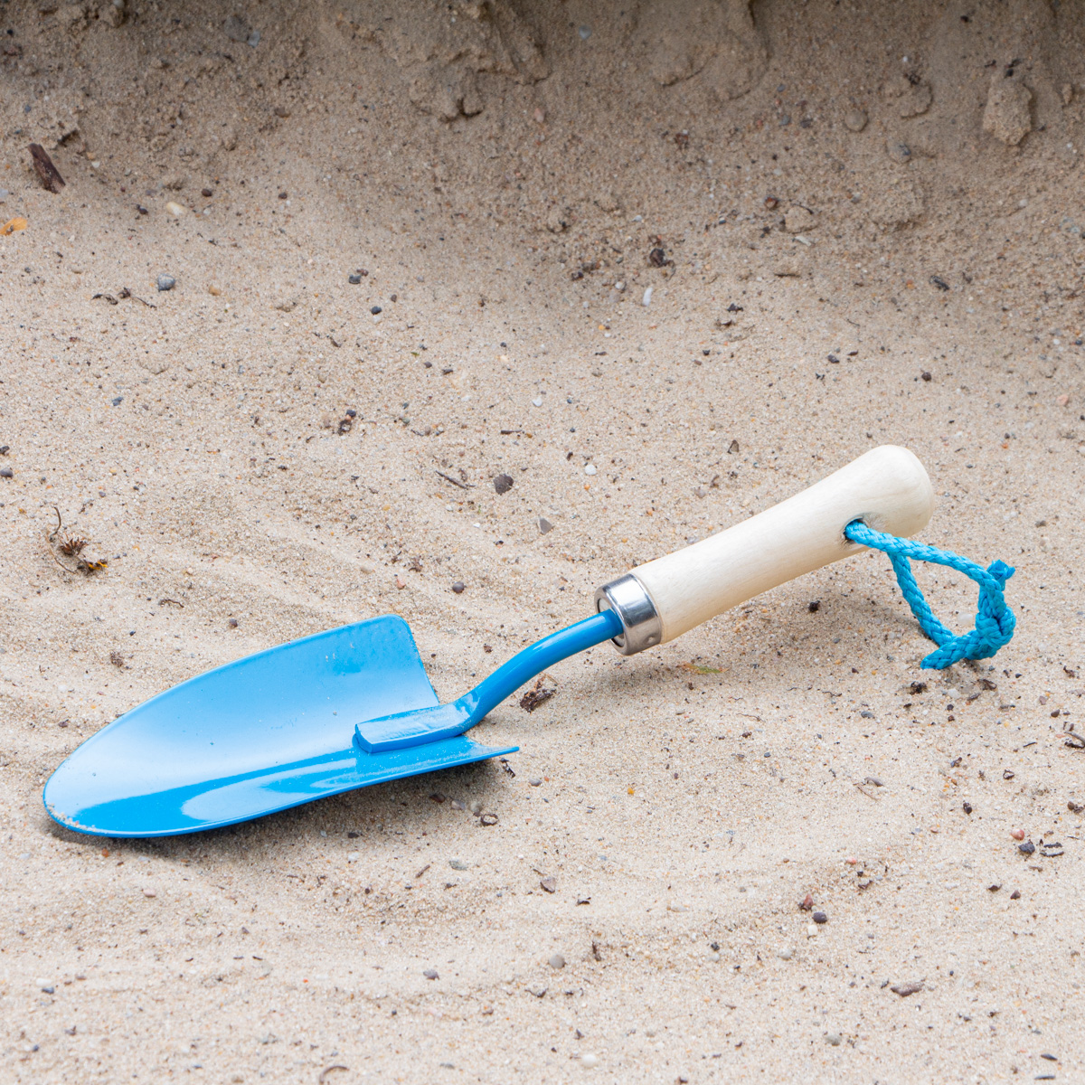 Schaufel für Kinder, Kinder- Schippe, Gartengerät | Eisen, blau | H2,5xB24,5cm