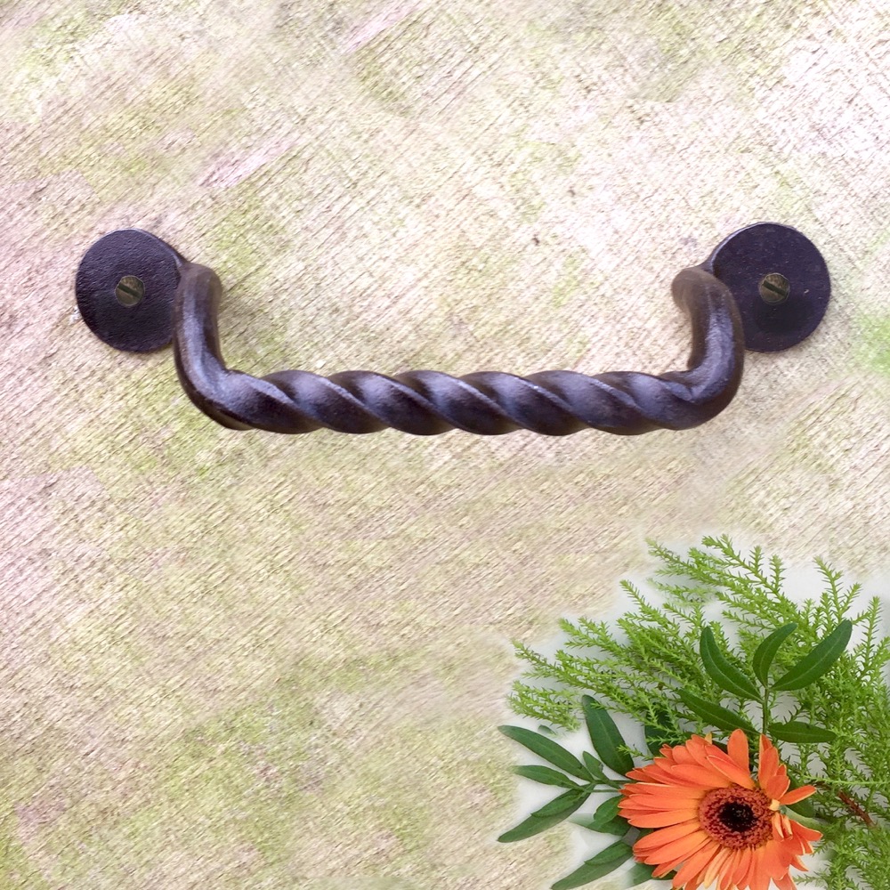 Schmiedeeisengriffe Möbel - Antike Türgriffe Vintage Griff Schublade