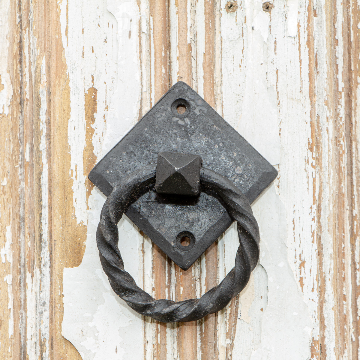 Schubladengriff, Ring, Klein | Eisen schwarz | H9,5xB7,1cm