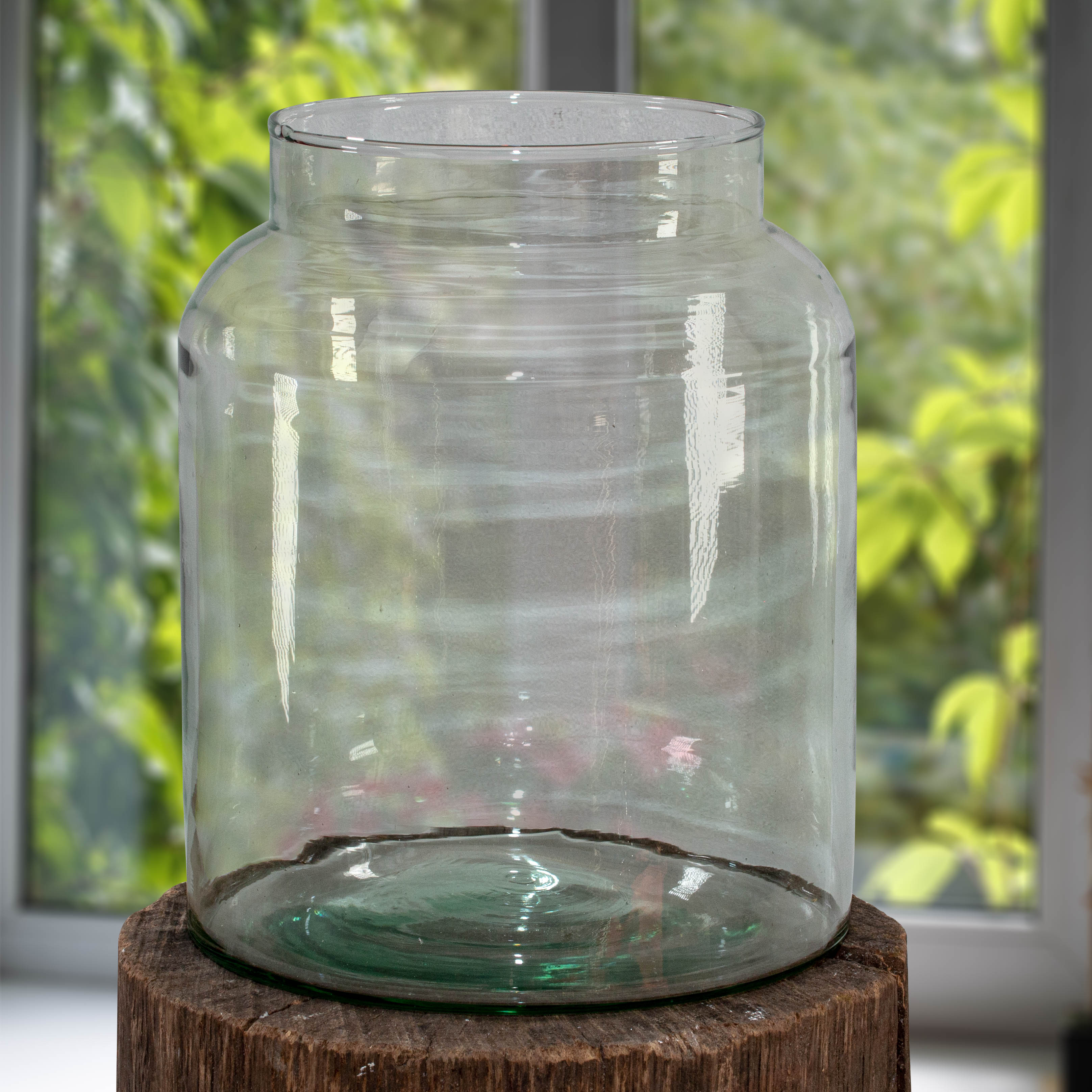Große Glasvase, Aquarium, Terrarium - Dekoration