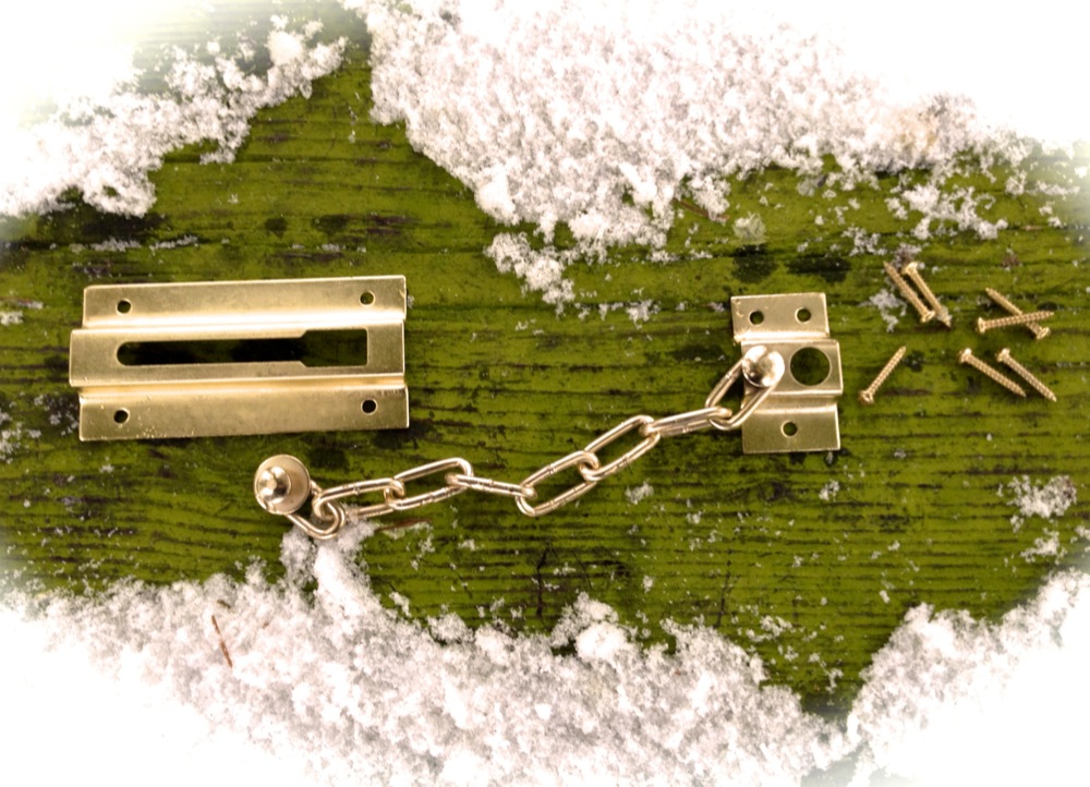 Türkette Sicherheitskette, Vorhängekette, Kette für Türen, Türsicherung