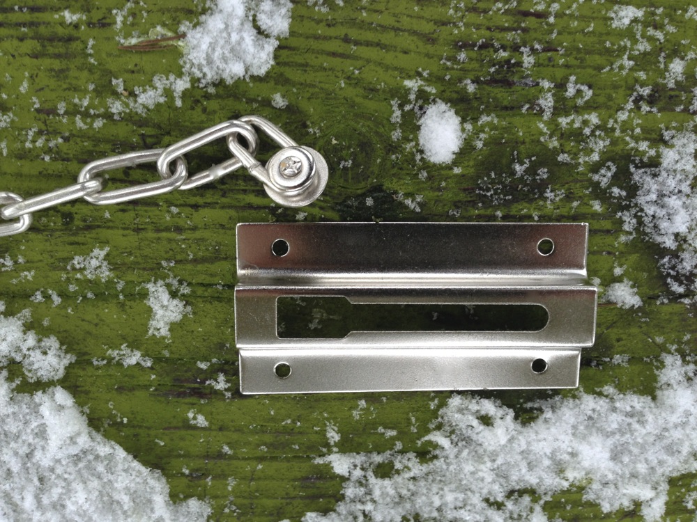 Sicherheitskette als Türkette - Vorhängekette, Türsicherung, Kette Wohnungstür