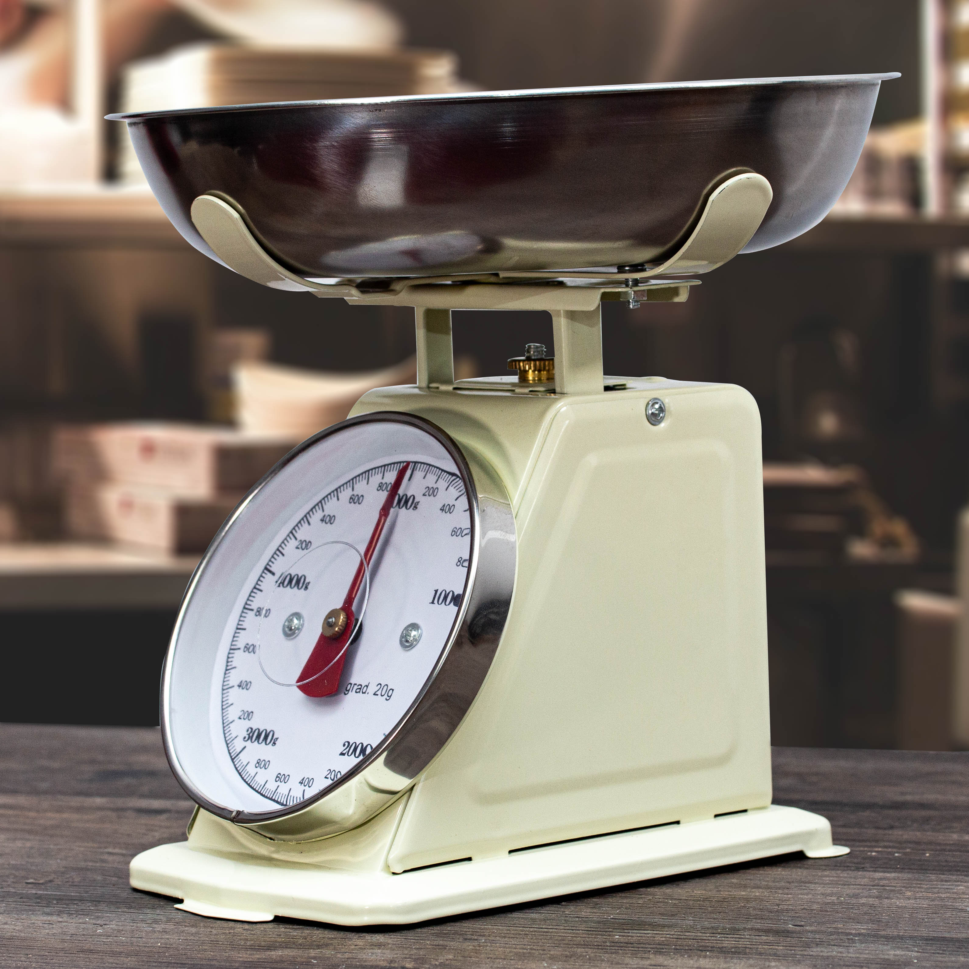 Küchenwaage, Waage für die Küche, Vintage, Dekoration