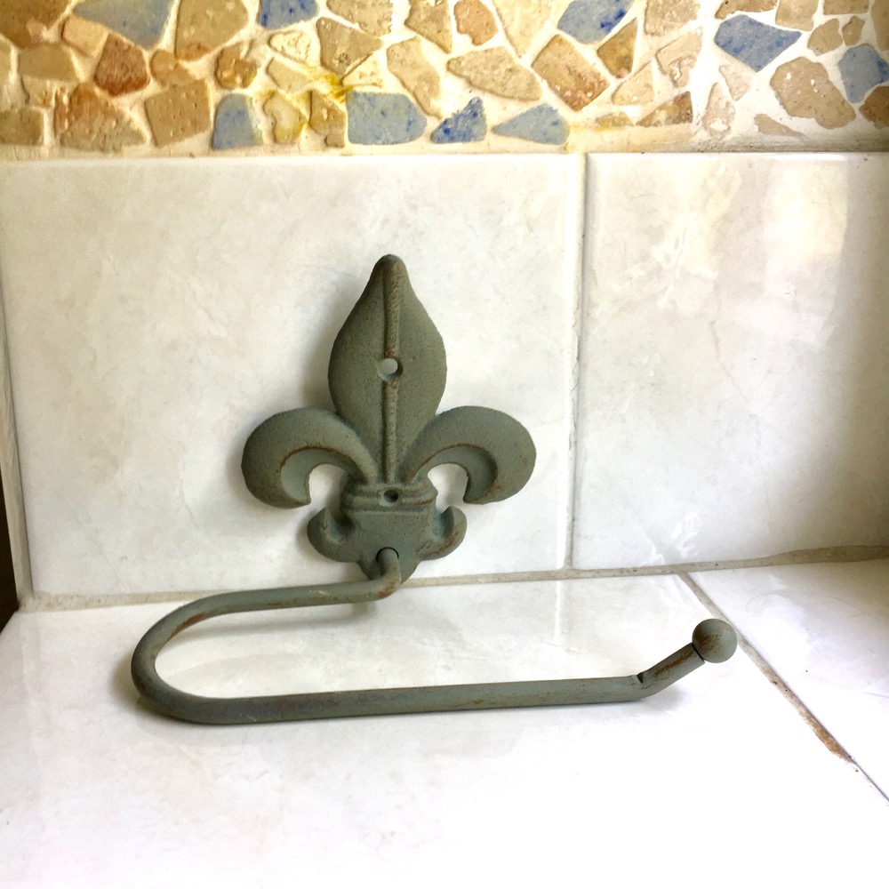 Vintage Toilette Papierrollenhalter, Papierhalter Rollenhalter WC Papier Halter