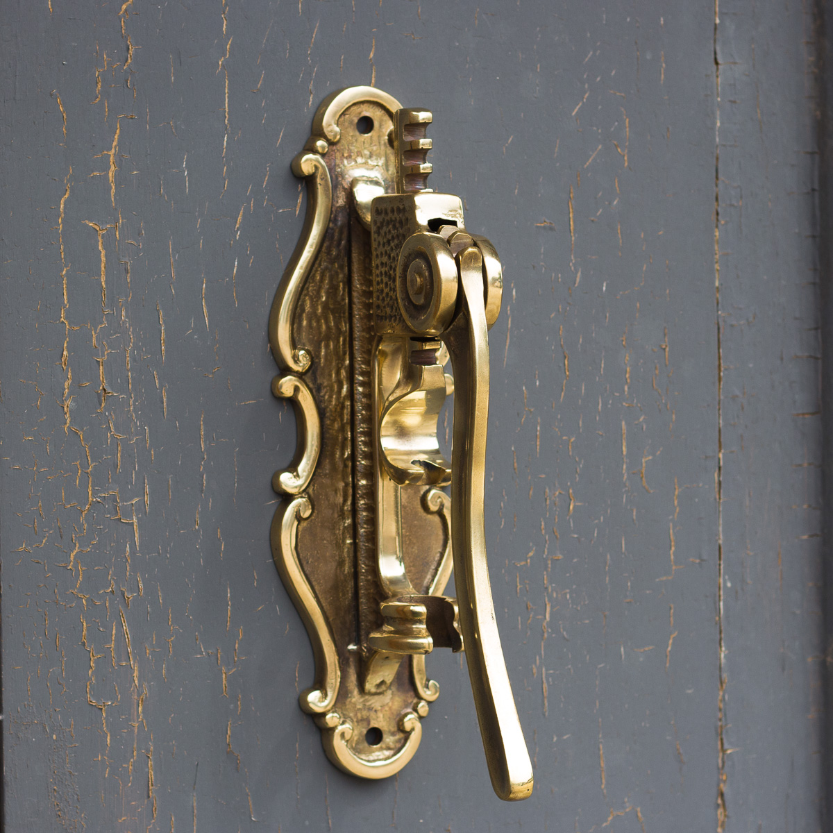 Wand Weinöffner, Hebel- Korkenzieher aus Messing, Flaschenöffner Messing