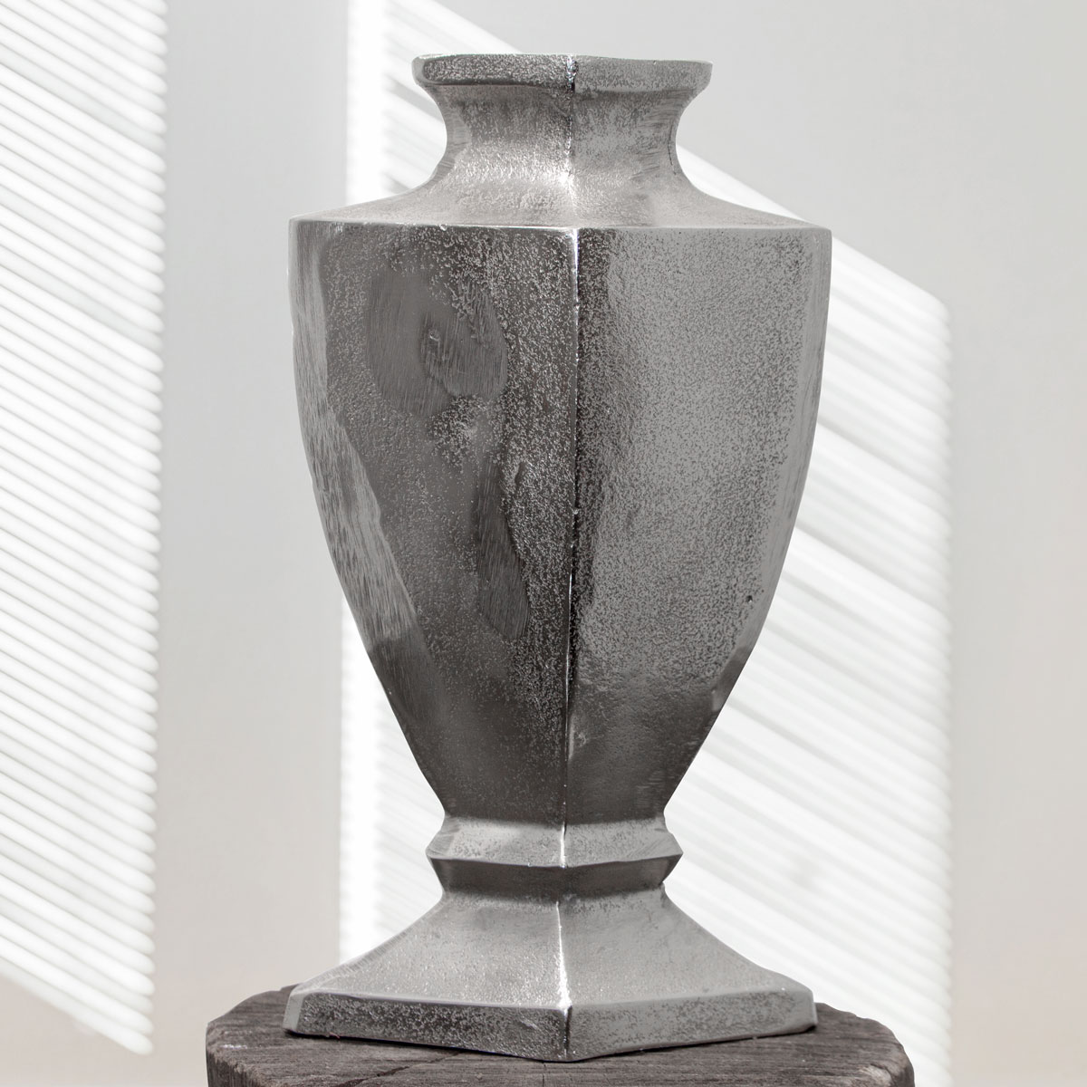 Aluminium Vase, Amphore, Groß, Vase, Dekoration