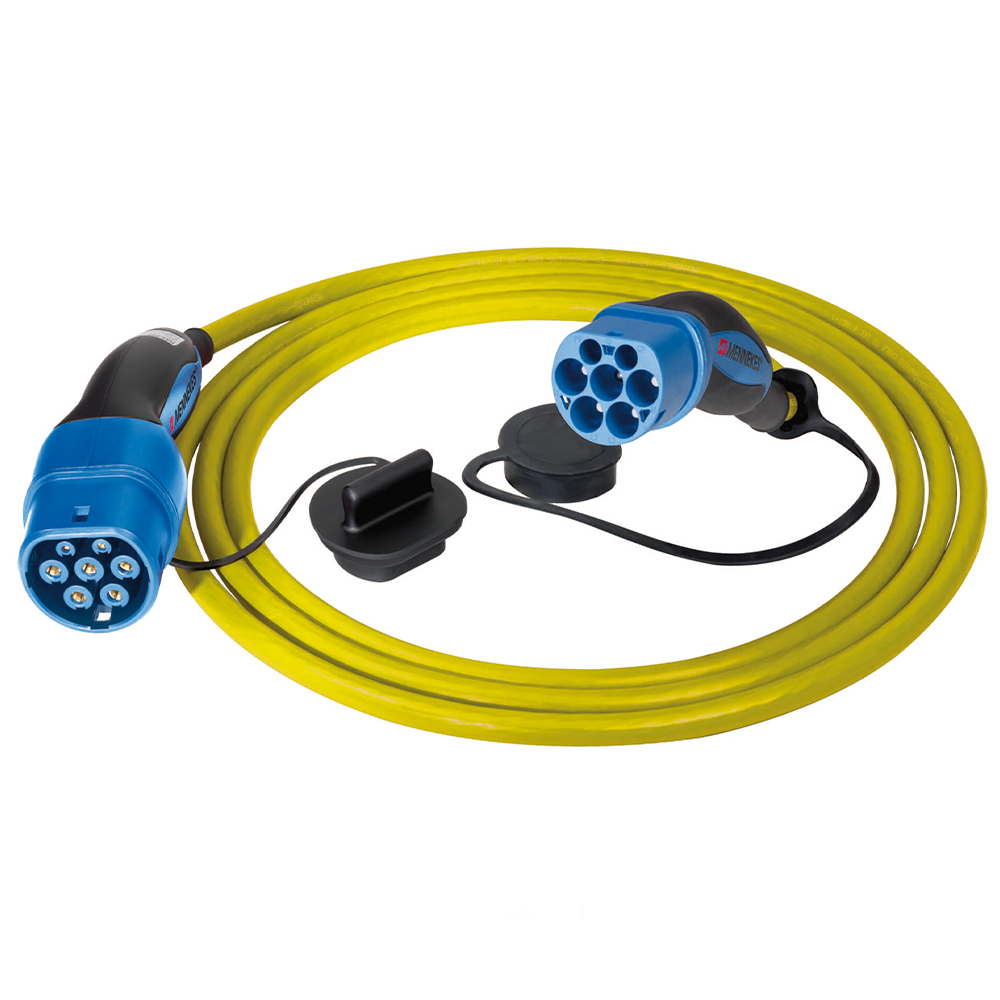 Mercedes-Benz Ladekabel für öffentliche Ladestationen / Wallbox, Mode 3, 4m glatt, 32A, B-Klasse, GLE