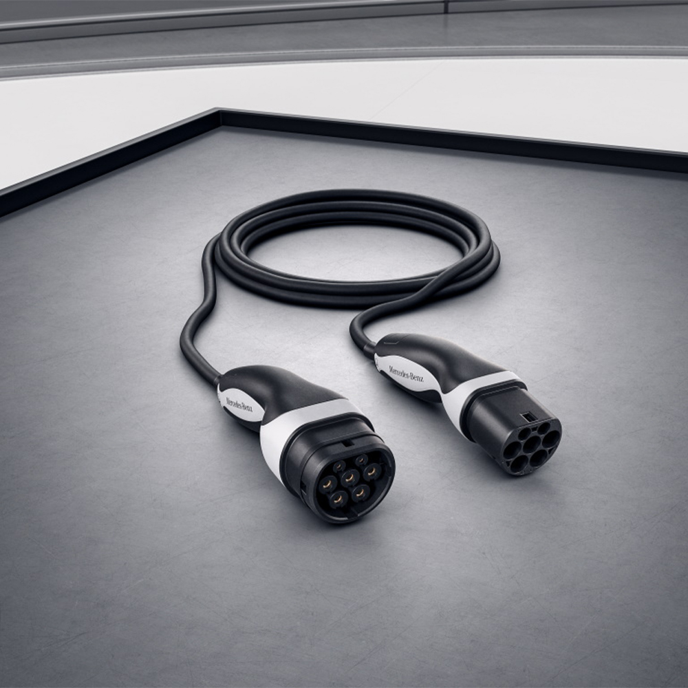 Mercedes-Benz Ladekabel für öffentliche Ladestationen / Wallbox, Mode 3, 5m glatt, 20A