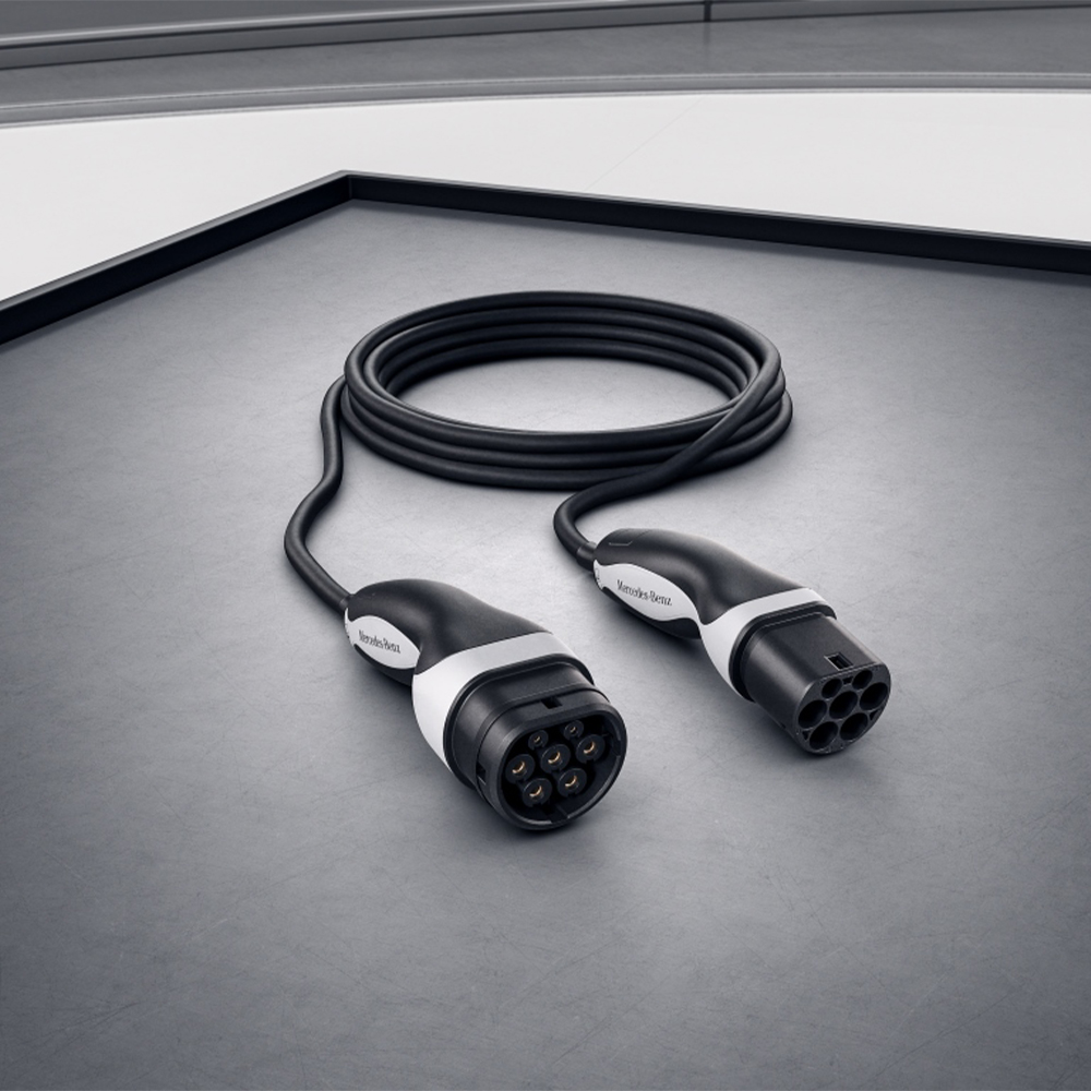 Mercedes-Benz Ladekabel für öffentliche Ladestationen / Wallbox, Mode 3, 8m glatt, 20A
