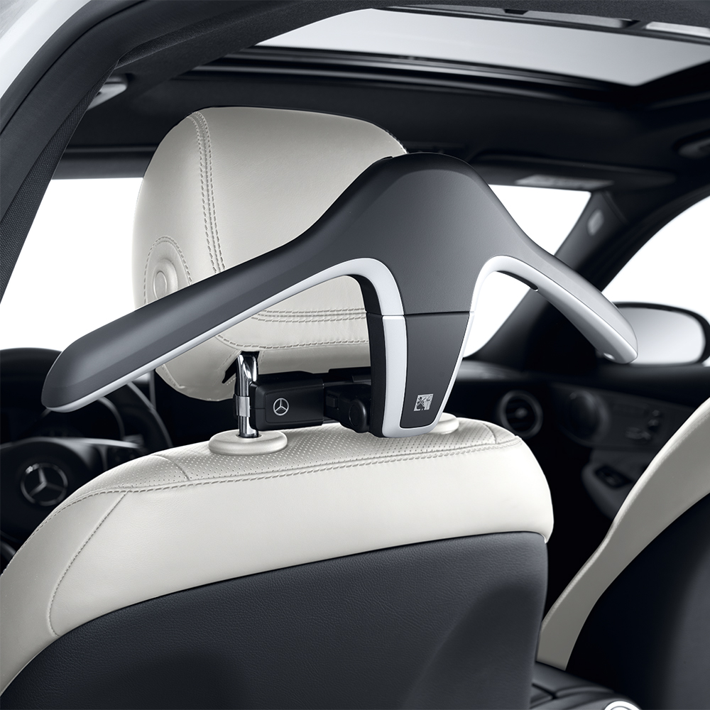 Mercedes-Benz Kleiderbügel Style & Travel Equipment, schwarz