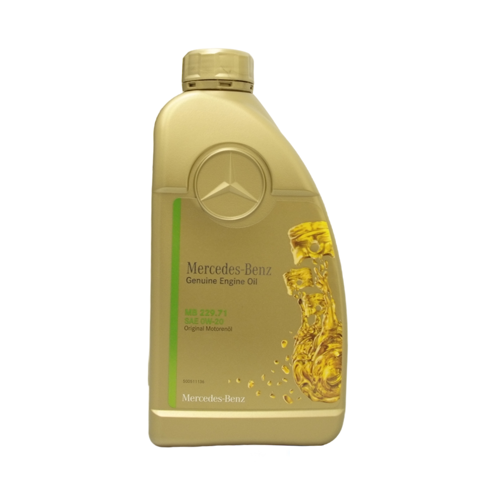 Mercedes-Benz Original Motoröl, SAE 0W-20 MB 229.71, 1 Liter