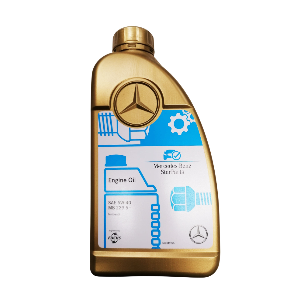 Mercedes-Benz Original Motoröl, SAE 5W-40 MB 229.5, 1 Liter