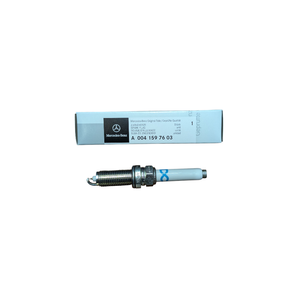 Original Mercedes-Benz Laser-Iridium Zündkerze A0041597603 für M282/M270 Motoren (Zündsicherheit)