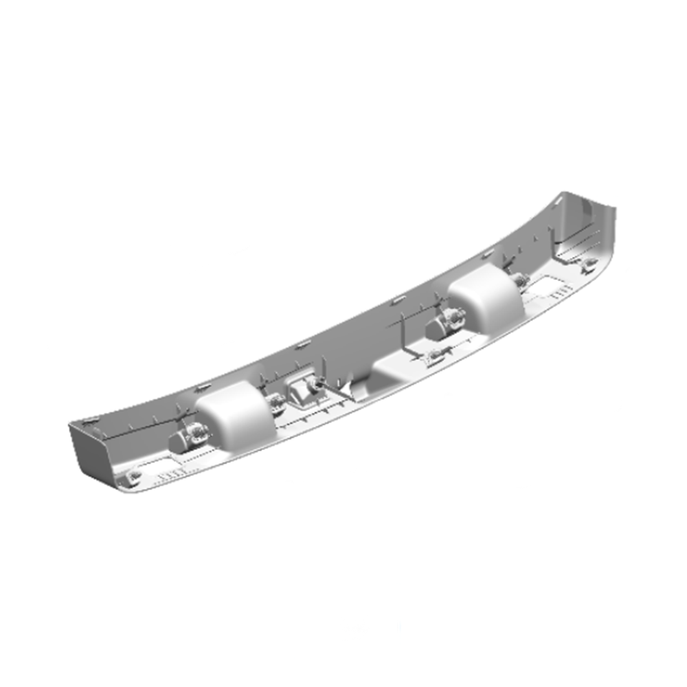 Mercedes-Benz Verkleidung Zuziehgriff, an Rückwandtür/ Heckklappe unten, schwarz, C-Klasse (S205)