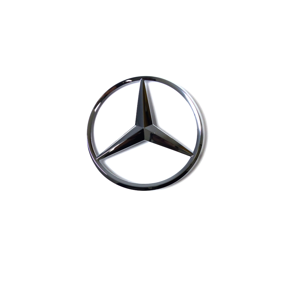 Heckklappenstern S205 C-Klasse T-Modell silber